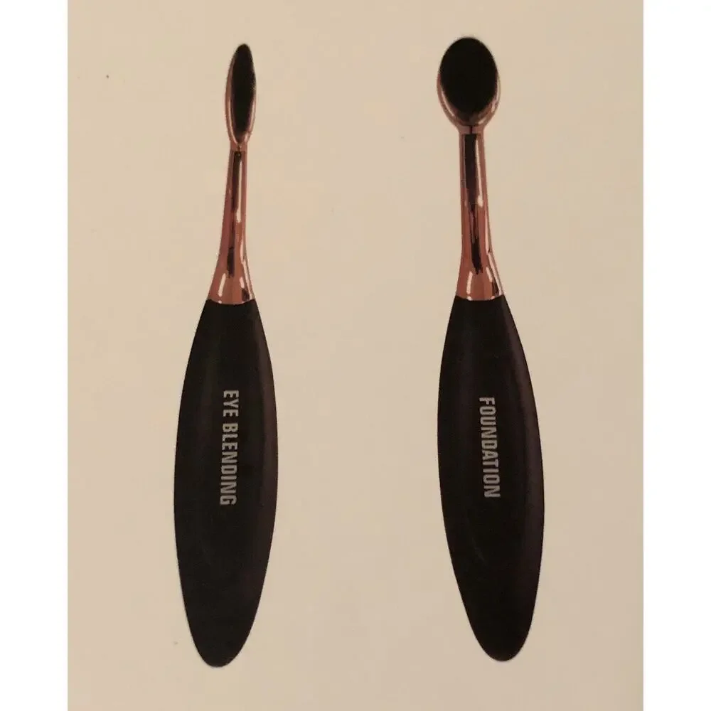 NEW Cosmetic Makeup Brushes 6 Premium Oval Blending Contouring Brushs